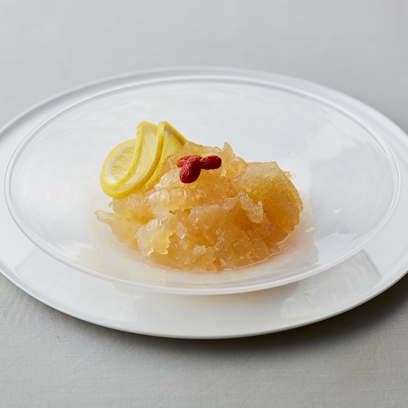 【冷凍便】クラゲの冷製 レモン風味 1kg｜中華総菜