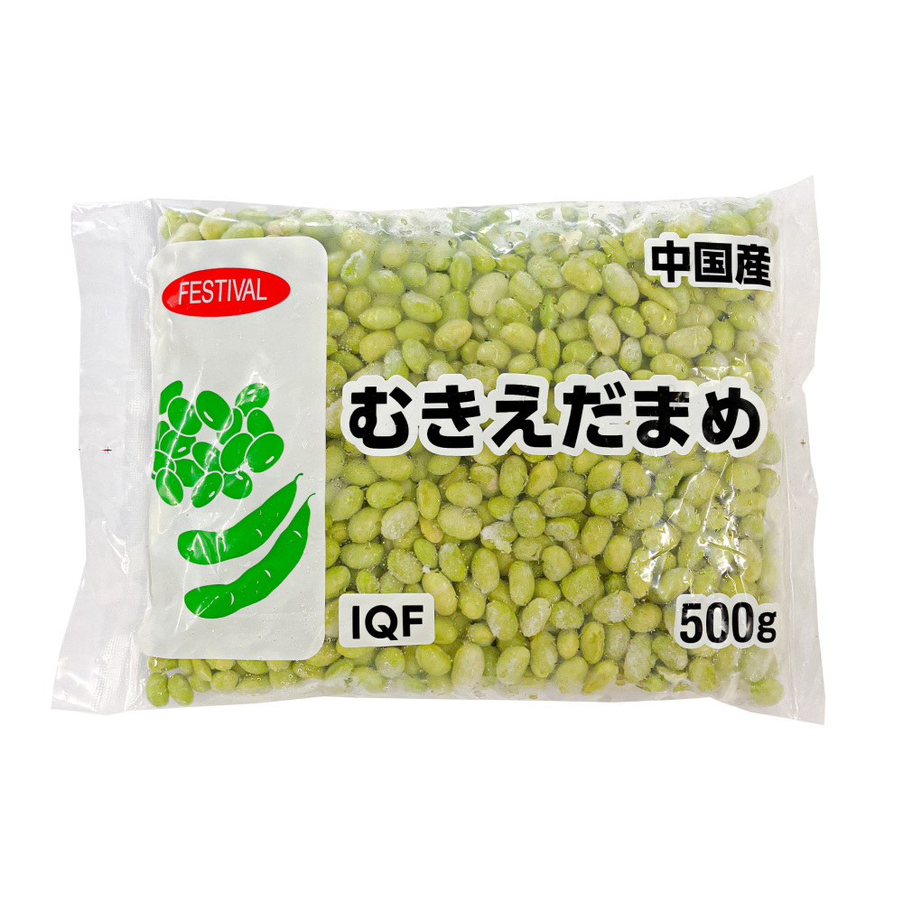 【冷凍便】むき枝豆 500g｜冷凍野菜