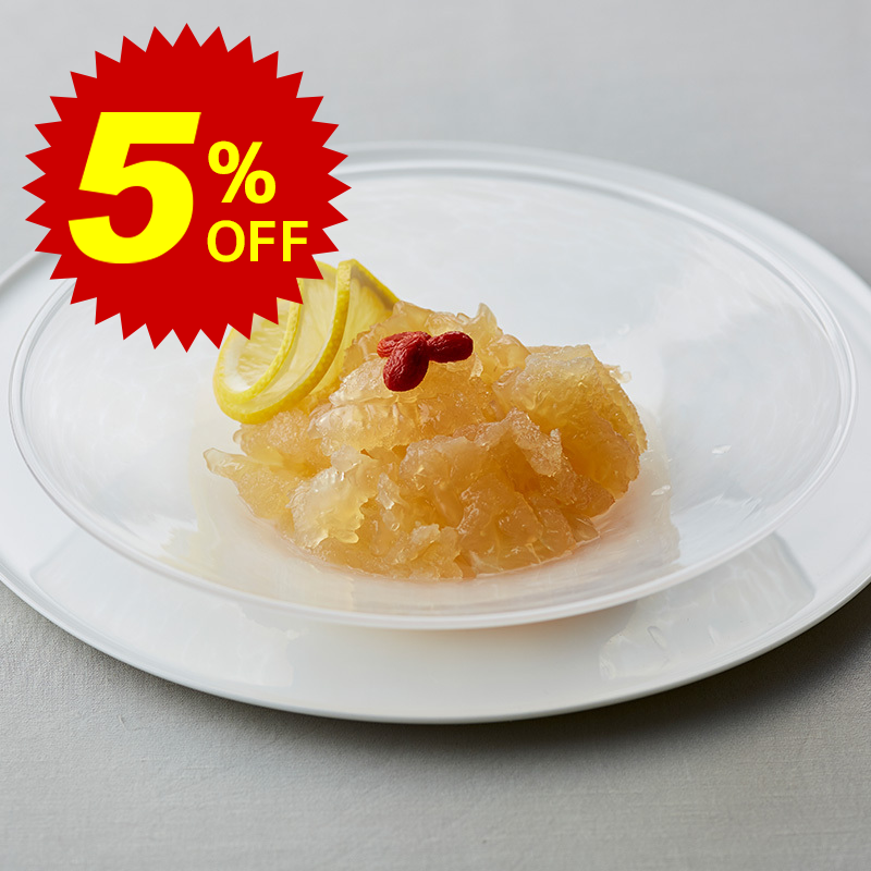 【冷凍便】期間限定5%オフ！クラゲの冷製 レモン風味 1kg｜中華総菜