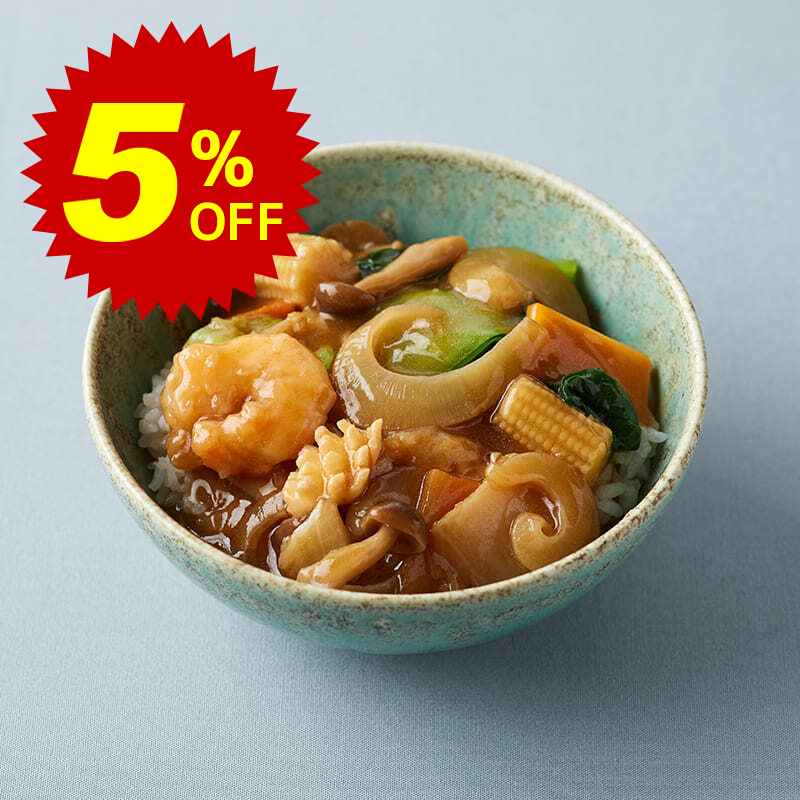 【冷凍便】期間限定5%オフ！日本橋古樹軒 中華丼の具（醤油）180g｜中華総菜