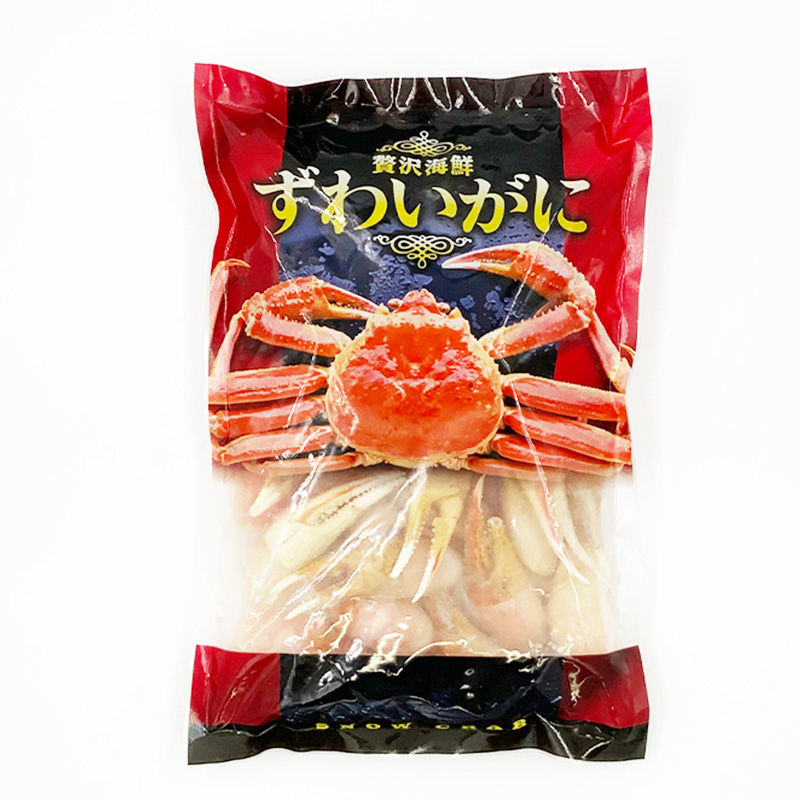 【冷凍便】本ズワイ蟹2本爪（IQF）1kg｜ズワイ