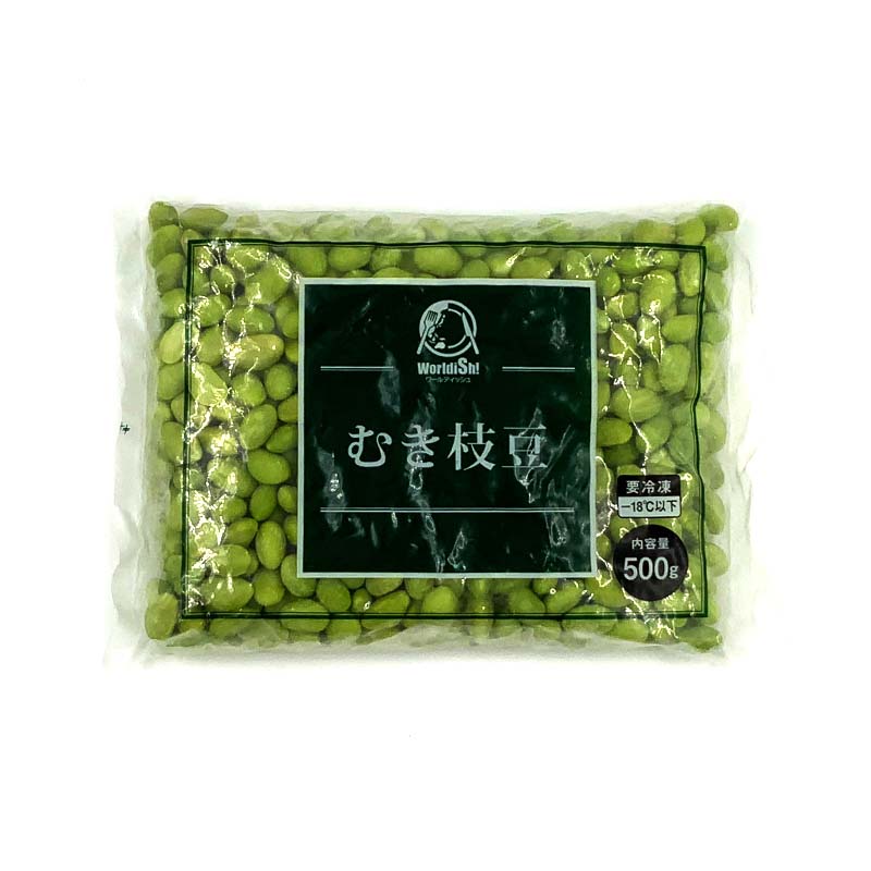 【冷凍便】むき枝豆 500g｜冷凍野菜