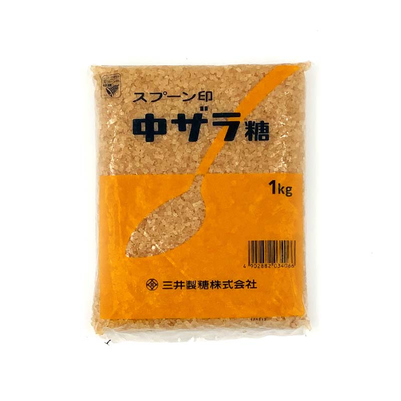 【常温便】スプーン印 中ザラ糖 1kg｜調味料