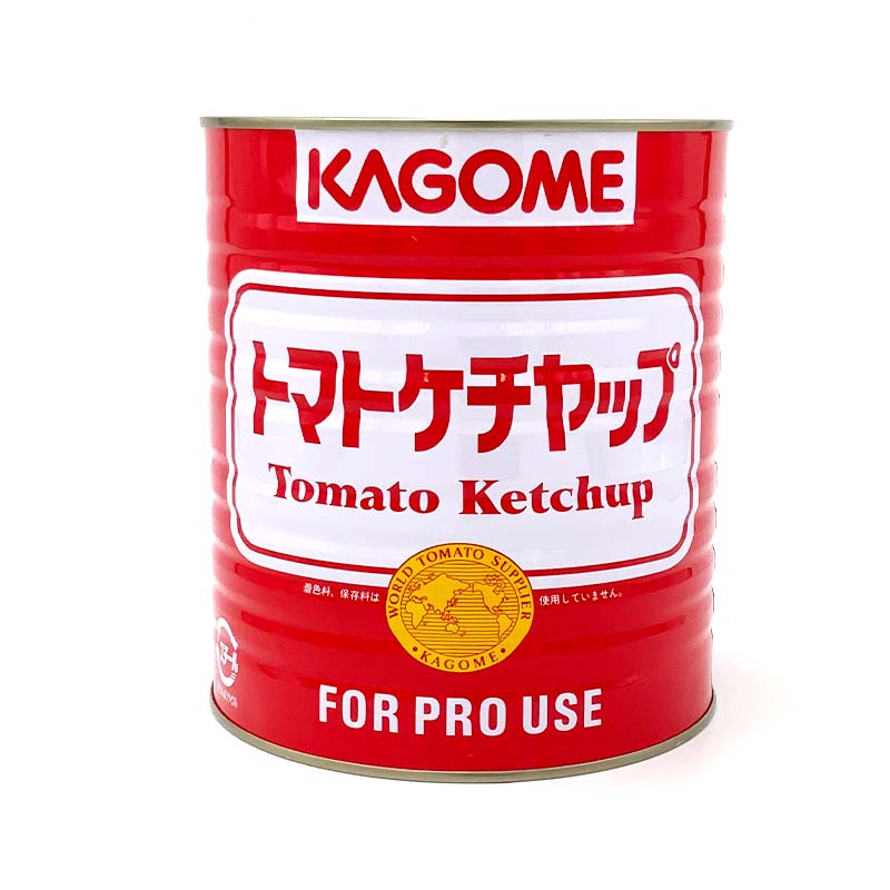 【常温便】カゴメ トマトケチャップ（赤缶）1号缶｜調味料